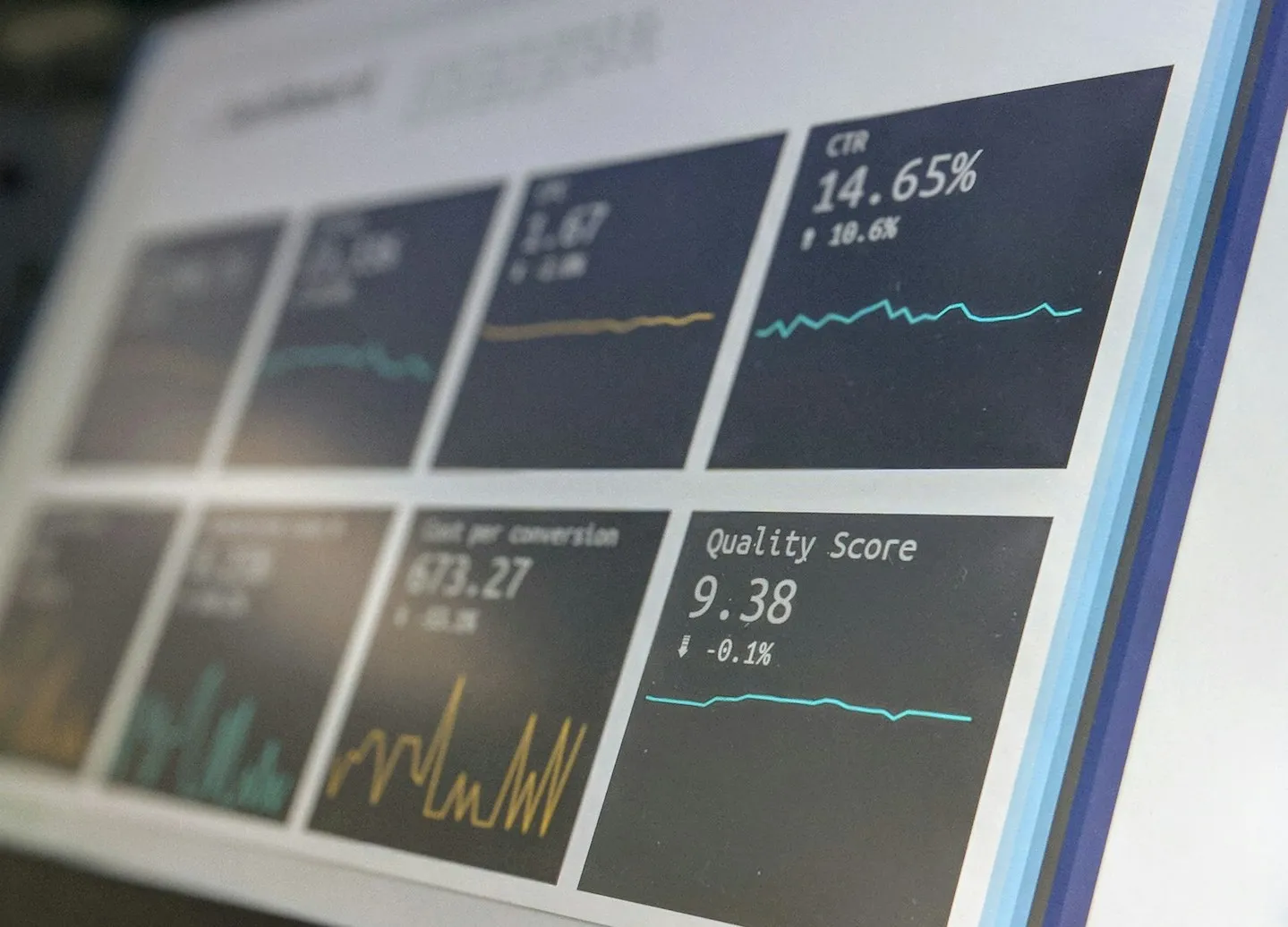 A healthcare monitoring dashboard with charts and readings